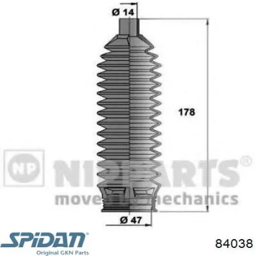 84038 GKN-Spidan fuelle, dirección