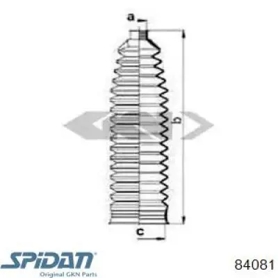 Comprar 84081 GKN-Spidan Plumero de dirección