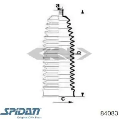 Comprar 84083 GKN-Spidan Plumero de dirección