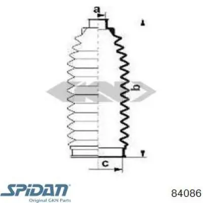 84086 GKN-Spidan fuelle, dirección