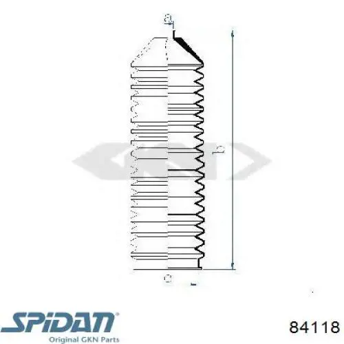 84118 GKN-Spidan fuelle, dirección