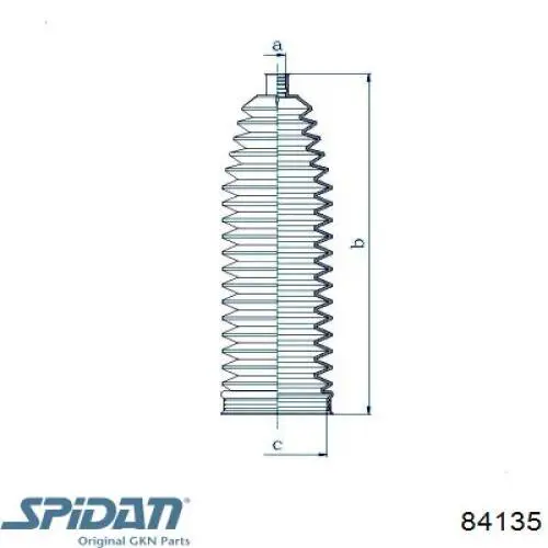 84135 GKN-Spidan fuelle, dirección