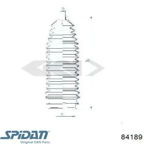 84189 GKN-Spidan fuelle, dirección