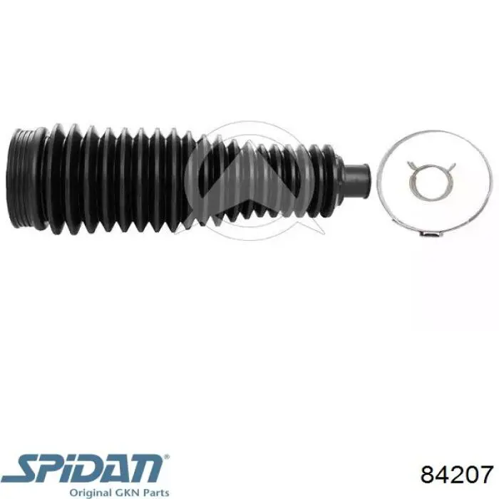 Comprar 84207 GKN-Spidan Guardapolvo de dirección izquierdo (cremallera)