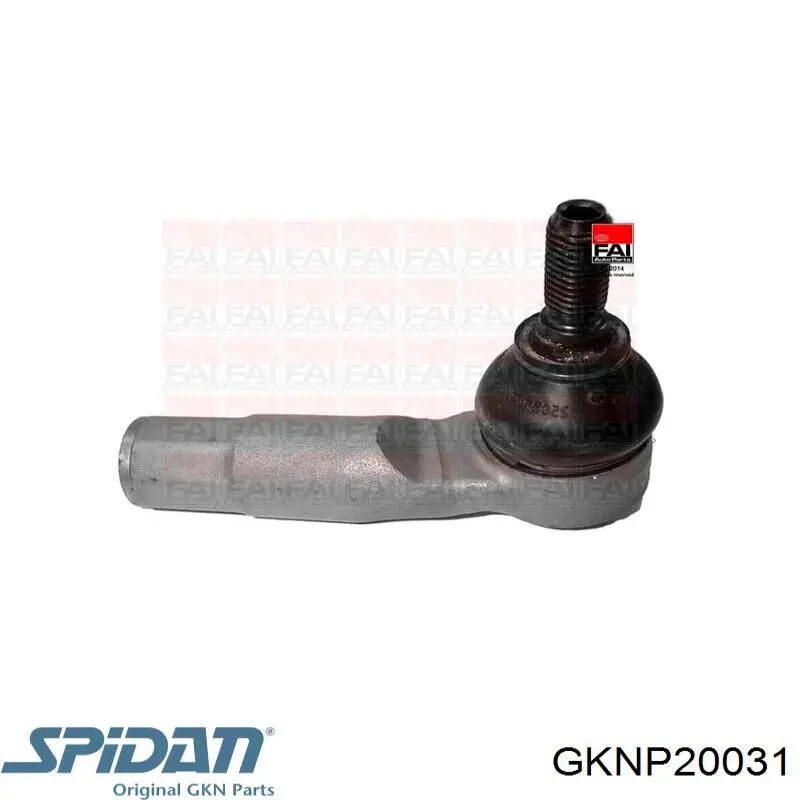 GKNP20031 GKN-Spidan árbol cardán trasero completo