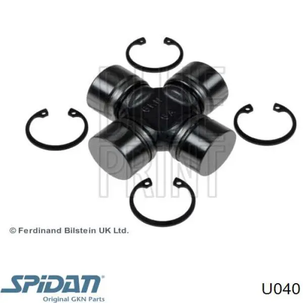 Cruceta del eje cardán trasero GKN-Spidan U040 precio, desde 15,17 EUR