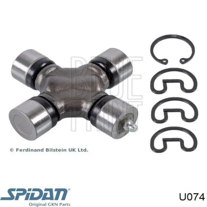 Cruceta del eje cardán trasero GKN-Spidan U074 precio, desde 97,55 EUR