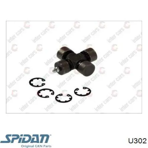 Cruceta del eje cardán trasero GKN-Spidan U302 precio, desde 19,85 EUR