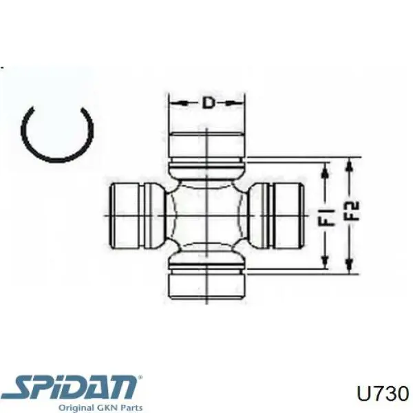 Comprar U730 GKN-Spidan Cruceta