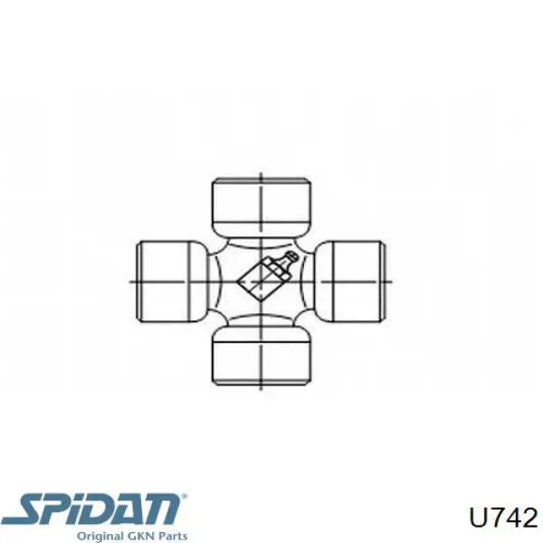 GU7420 GMB Cruceta transmision