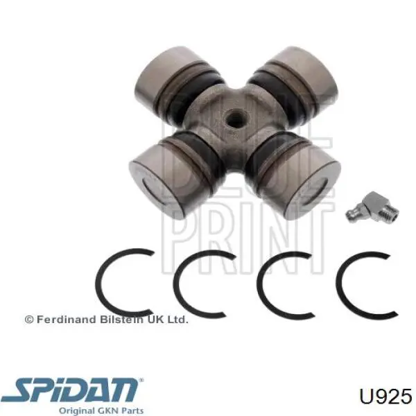 Cruceta del eje cardán trasero GKN-Spidan U925 precio, desde 21,83 EUR