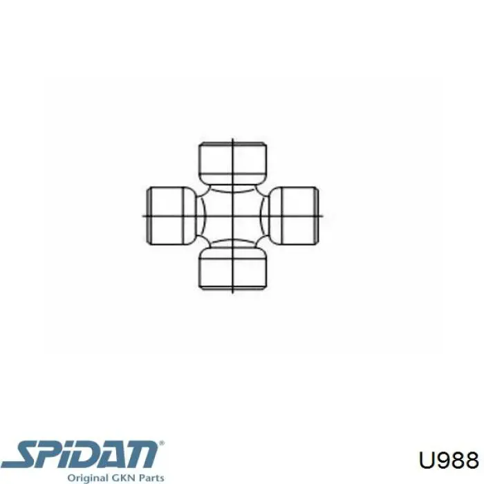 Comprar U988 GKN-Spidan Cruceta