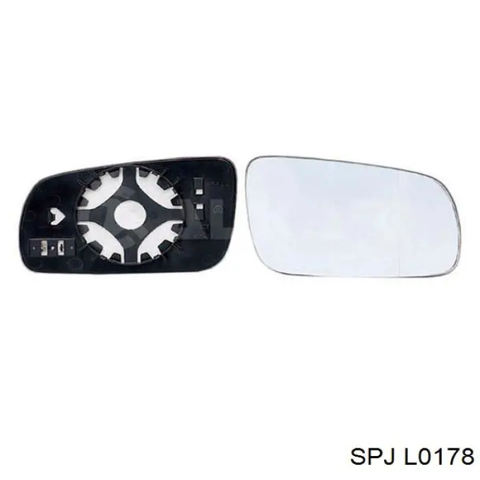 L0178 SPJ cristal de espejo retrovisor exterior derecho