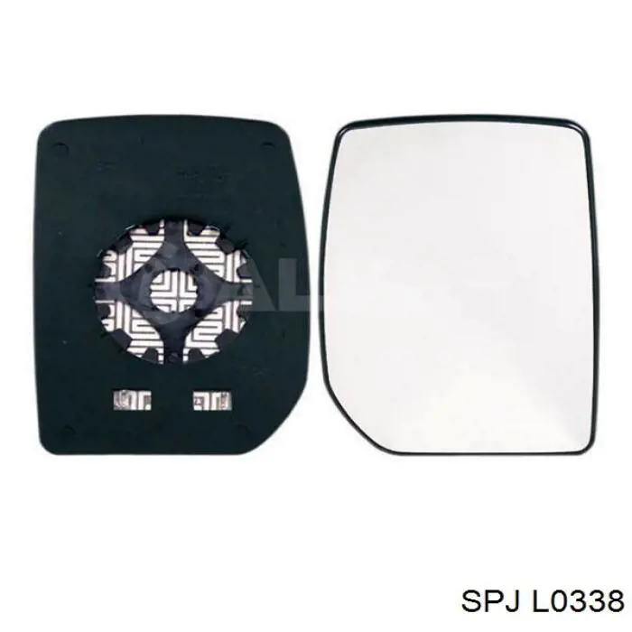 Cristal de espejo retrovisor derecho SPJ L0338 precio, desde 19,78 EUR