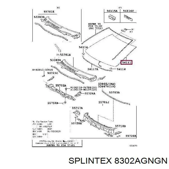 561010W010 Toyota