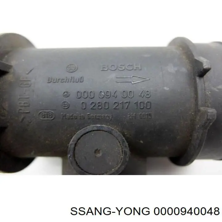 0000940048 Ssang Yong sensor de flujo de aire/medidor de flujo (flujo de aire masibo)