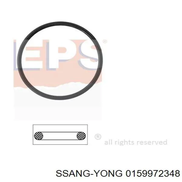 0159972348 Ssang Yong junta, termostato