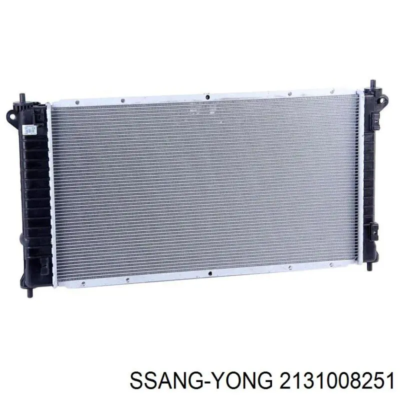 2131008251 Ssang Yong radiador refrigeración del motor