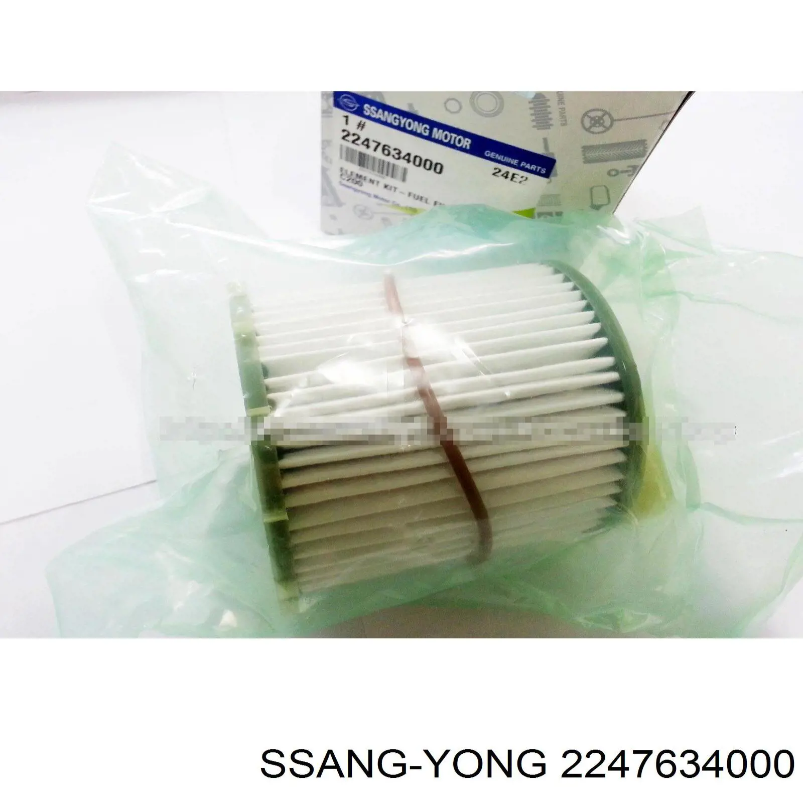 2247634000 Ssang Yong filtro de combustible