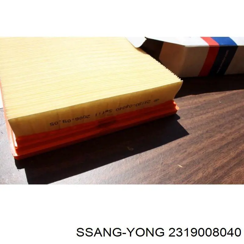 2319008040 Ssang Yong filtro de aire
