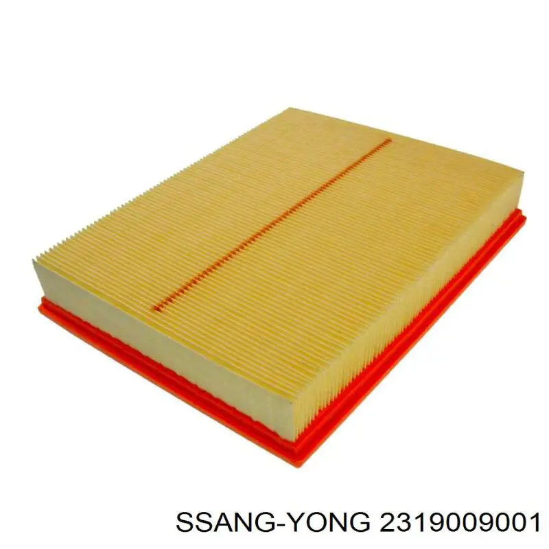 2319009001 Ssang Yong filtro de aire