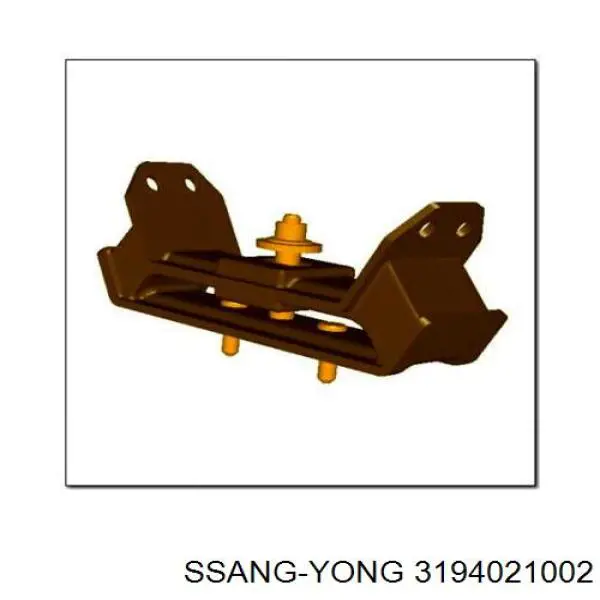 3194021002 Ssang Yong soporte de motor trasero