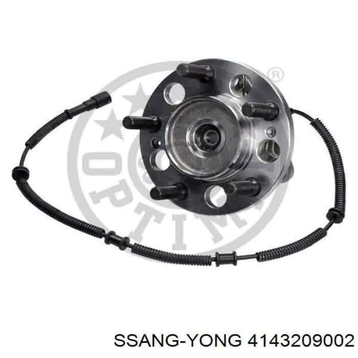 4143209002 Ssang Yong sensor abs delantero