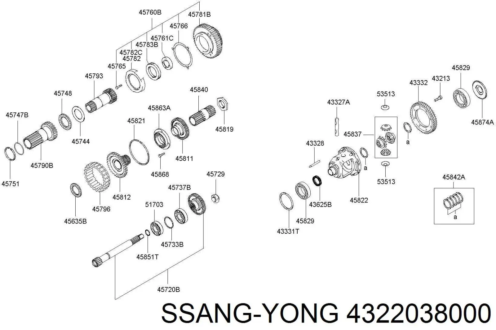 4322038000 Hyundai/Kia