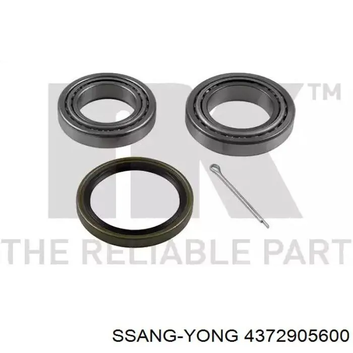 Comprar 4372905600 Ssang Yong Cojinete del diferencial del eje trasero