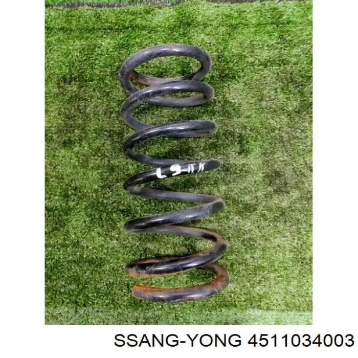 4511034003 Ssang Yong muelle de suspensión eje trasero
