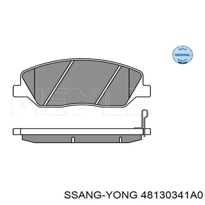 Pastillas freno delanteras Ssang Yong 48130341A0 precio, desde 30,34 EUR