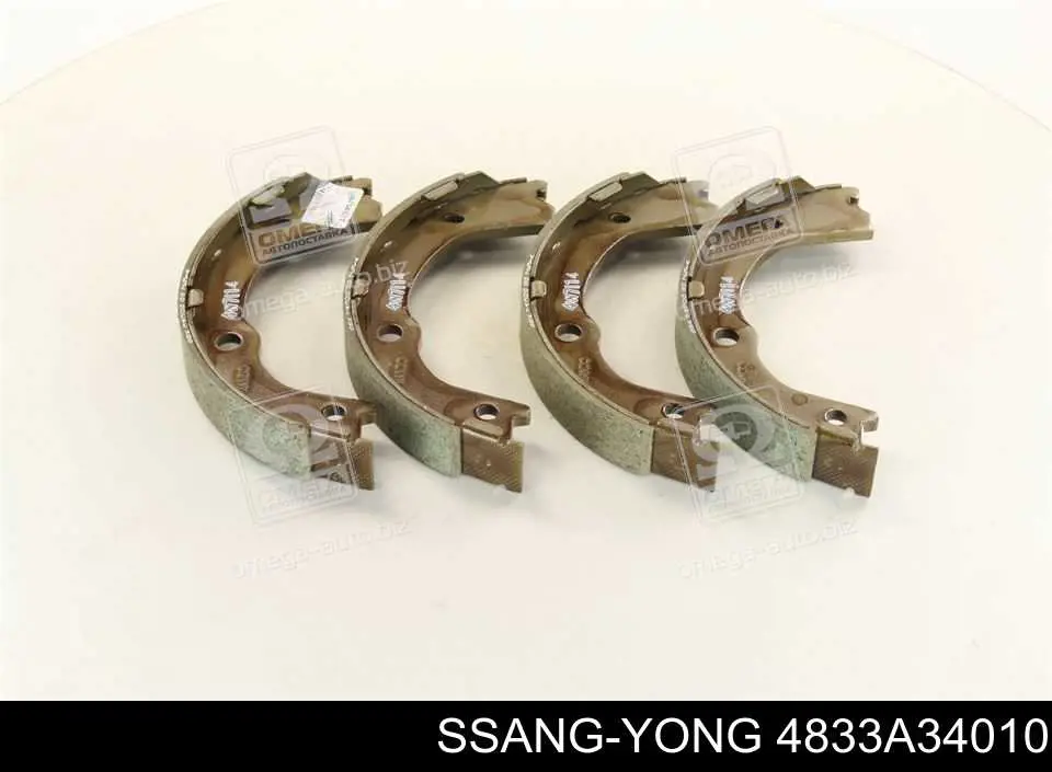 Comprar 4833A34010 Ssang Yong Juego de zapatas de frenos, freno de estacionamiento