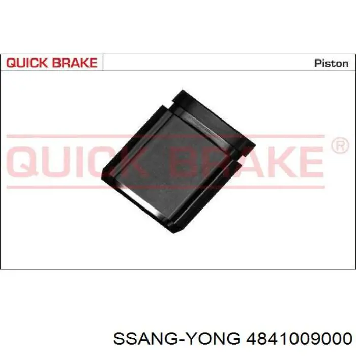 4841009000 Ssang Yong Pinza de freno trasera izquierda