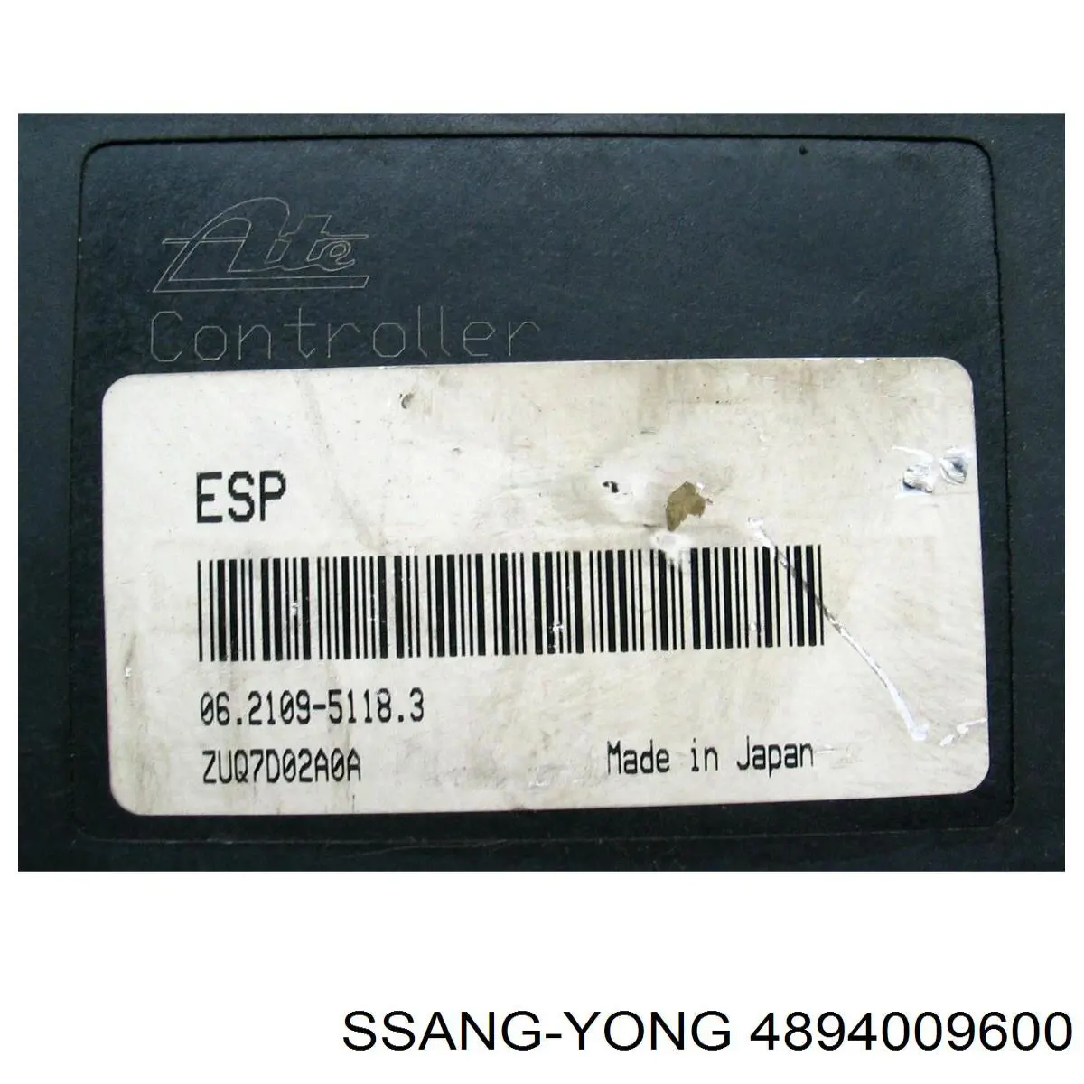 4894009600 Ssang Yong módulo hidráulico abs