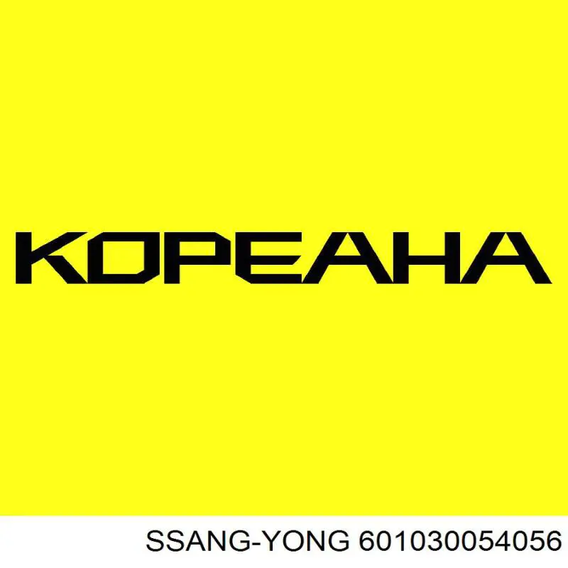 601030054056 Ssang Yong