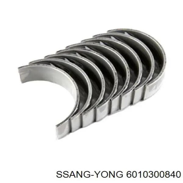 6010300840 Ssang Yong Juego de cojinetes de cigüeñal, cota de reparación (+0,50 mm)