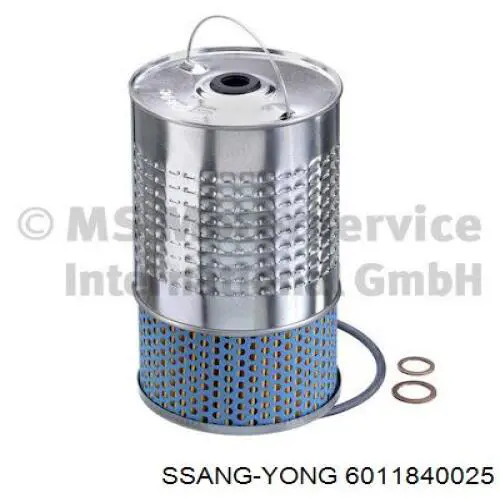 Filtro de aceite Ssang Yong 6011840025 precio, desde 7,00 EUR