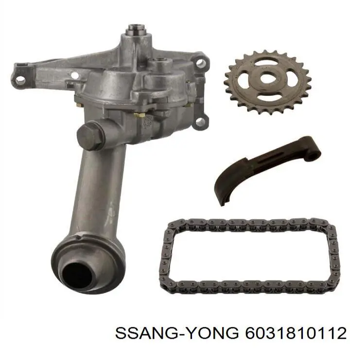 6031810112 Ssang Yong Engranaje de la bomba de aceite