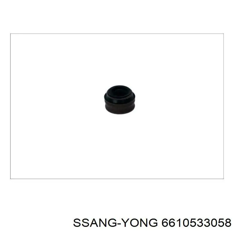 6610533058 Ssang Yong sello de aceite de valvula (rascador de aceite Entrada/Salida)