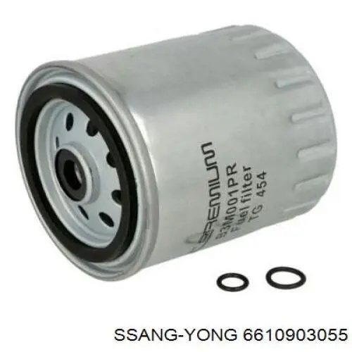 6610903055 Ssang Yong filtro de combustible