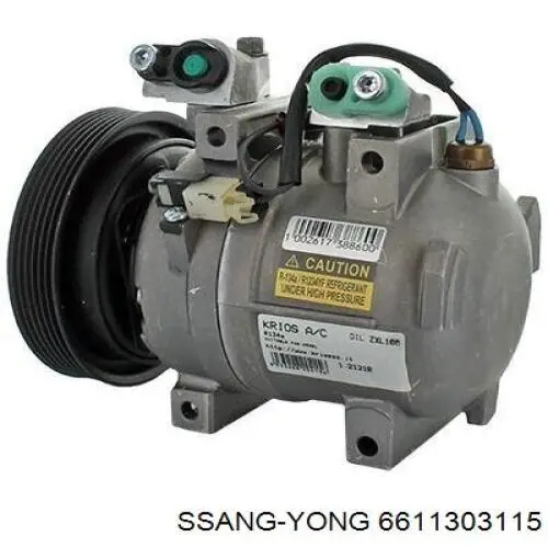 6611303115 Ssang Yong compresor de aire acondicionado