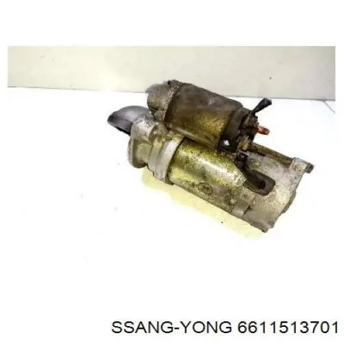 Motor de arranque 6611513701 Ssang Yong