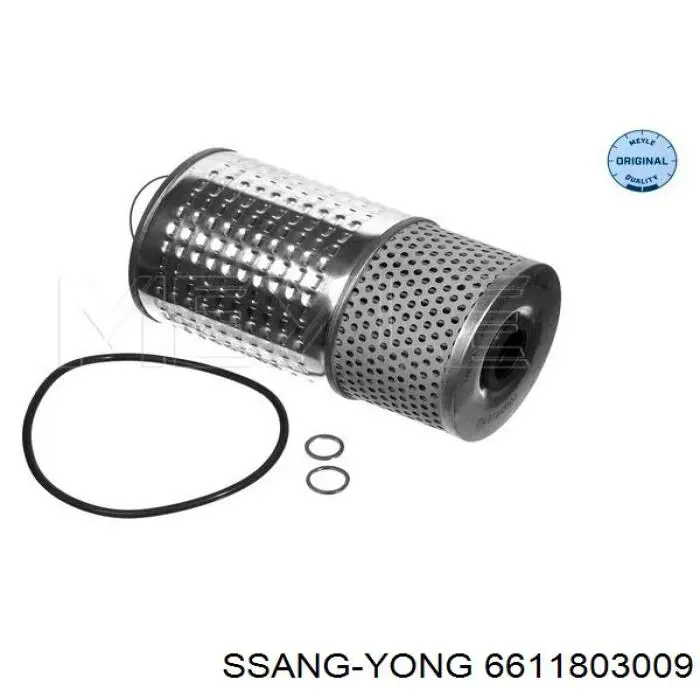 6611803009 Ssang Yong filtro de aceite