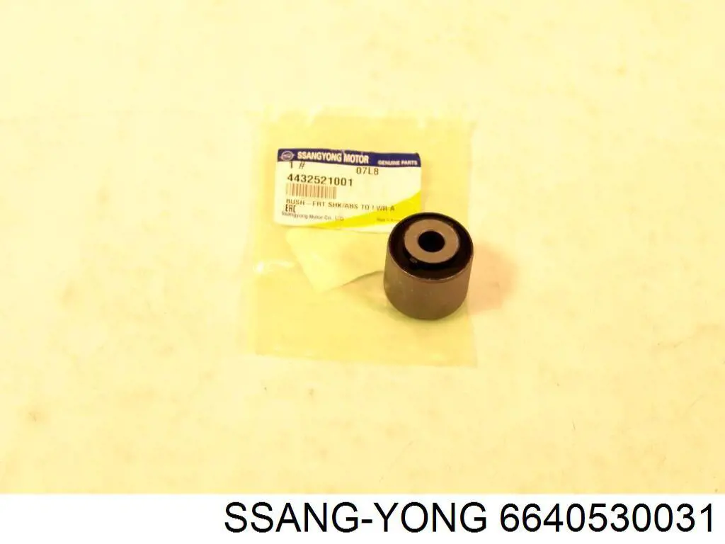 6640530031 Ssang Yong placa de soporte, empujador de válvulas de admisión