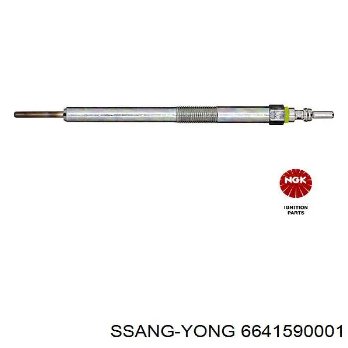 6641590001 Ssang Yong Bujías de calentamiento