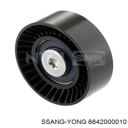 6642000010 Ssang Yong rodillo, correa trapecial poli v