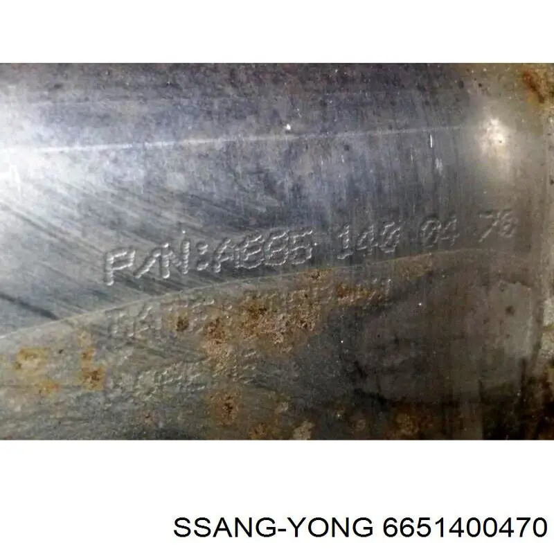 Enfriador de recirculación de gases de escape EGR Ssang Yong 6651400470 precio, desde  EUR