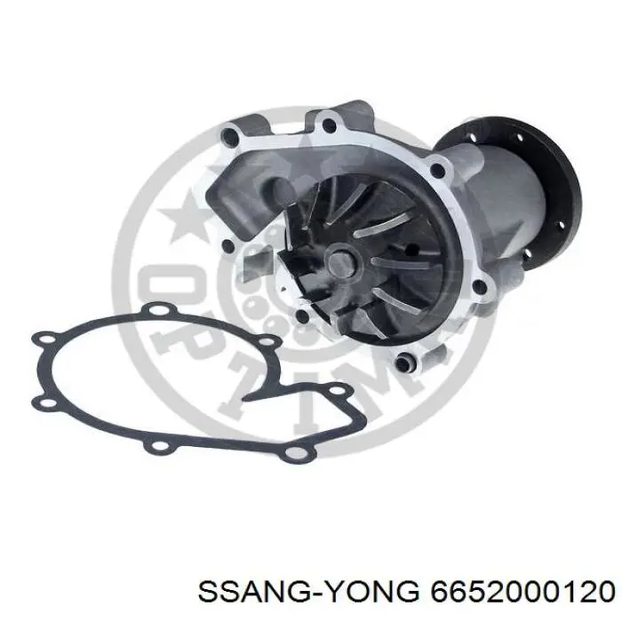 6652000120 Ssang Yong bomba de agua