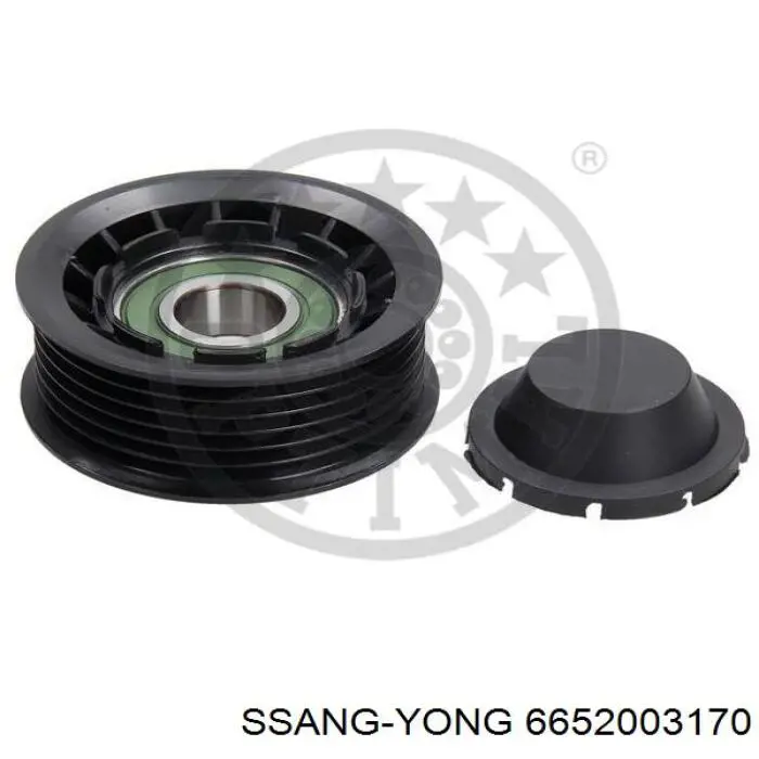Polea inversión/guía, correa auxiliar servicios Ssang Yong 6652003170 precio, desde 21,82 EUR