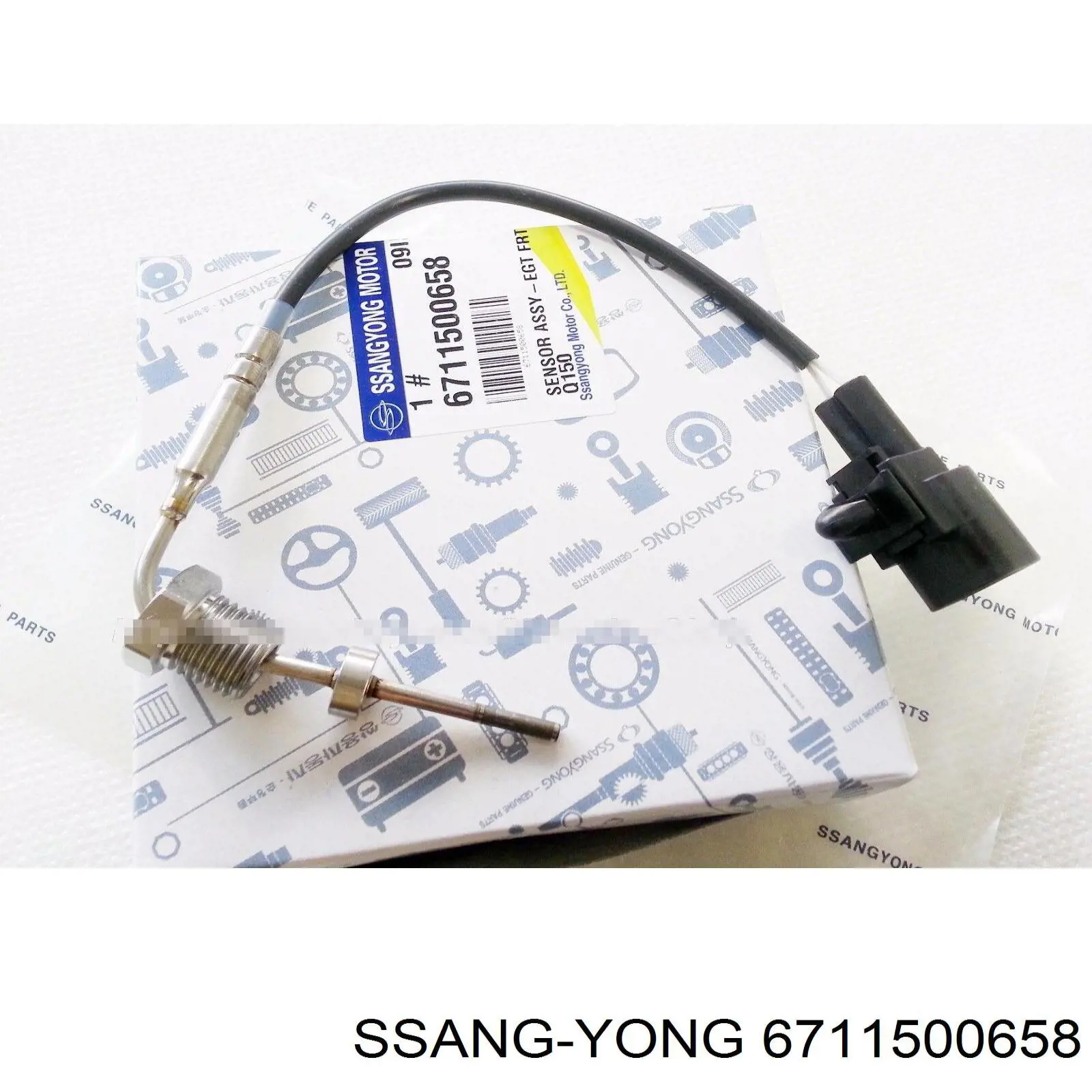 6711500658 Ssang Yong Sensor de temperatura de gases de escape antes de la turbina